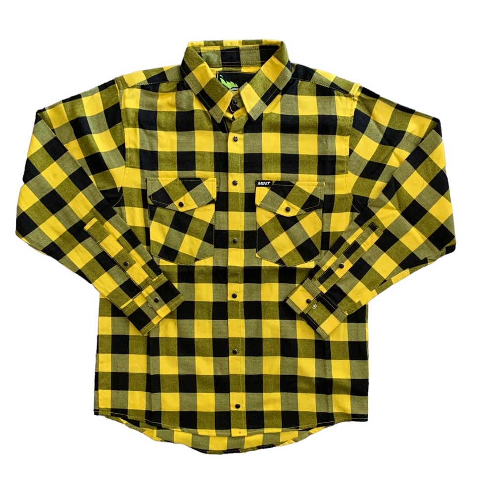 NWT Mint Speed Shop Flannel